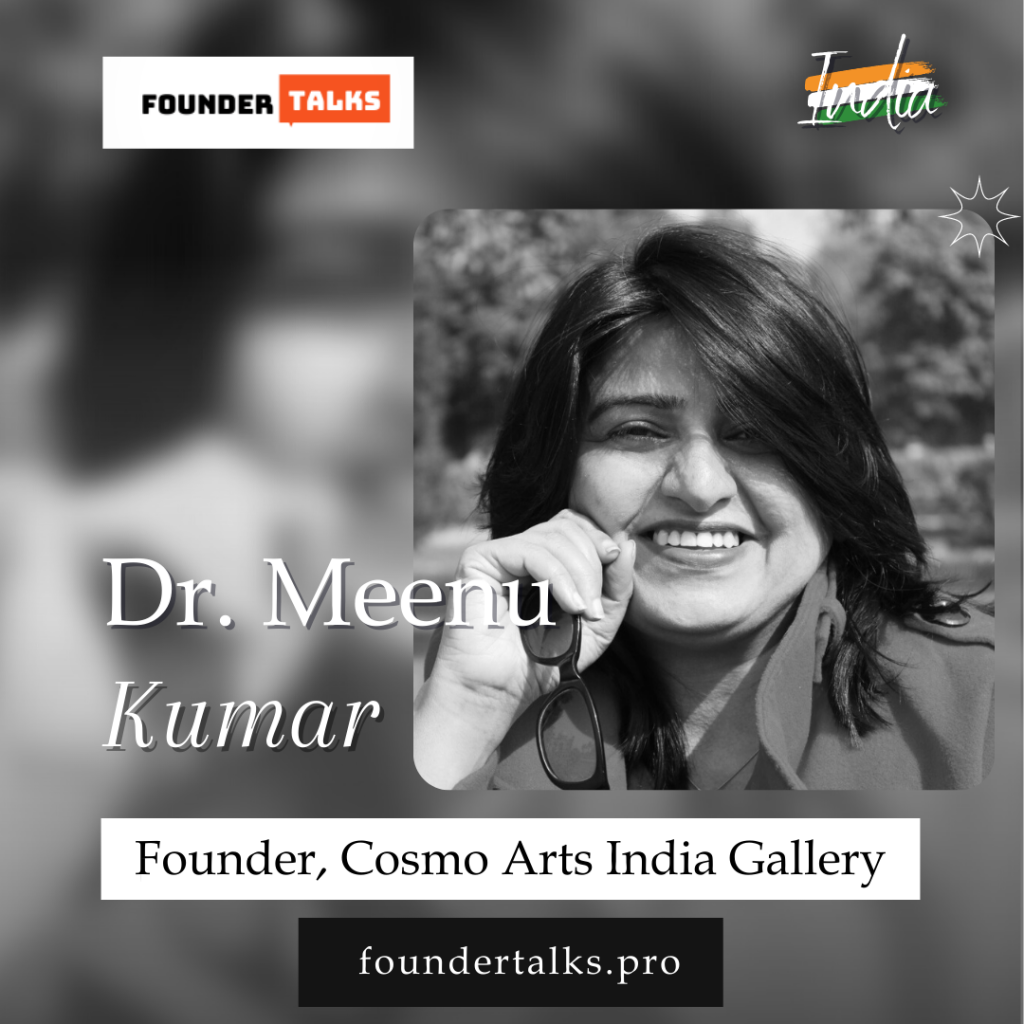 Dr. Meenu Kumar Founder Talks Mentor