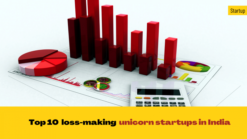 Top 10 Indian loss-making unicorn startups